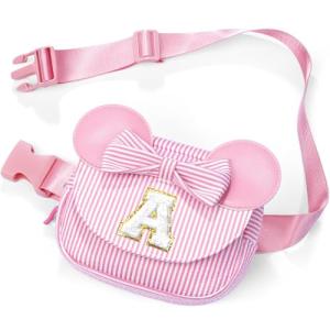 Personalized Pink Fanny Pack for Girls Ages 3-13
