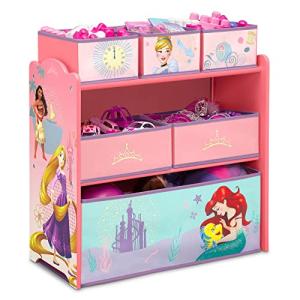 Disney Princess 6 Bin Toy Storage Organizer