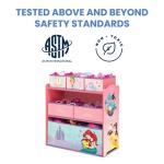 Disney Princess 6 Bin Toy Storage Organizer