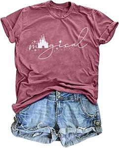 Disney Magic Kingdom Women’s Castle Graphic Tee