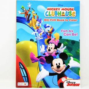 Disney Mickey Mouse Coloring Book with Stickers