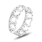 Disney Mouse Sterling Silver Ring with Cubic Zirconia