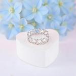Disney Mouse Sterling Silver Ring with Cubic Zirconia