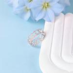 Disney Mouse Sterling Silver Ring with Cubic Zirconia