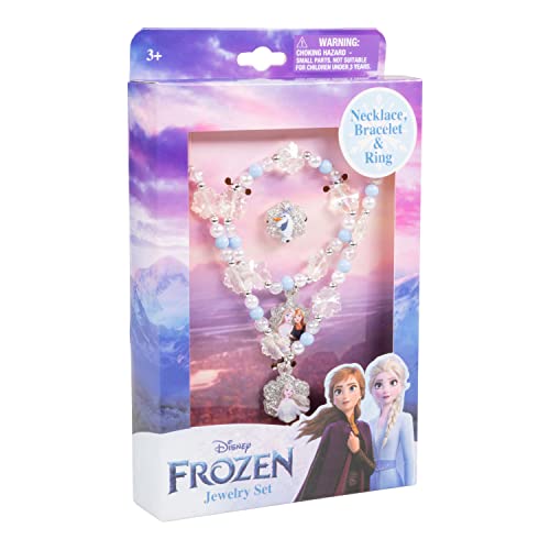 Disney Frozen 3-Piece Jewelry Box Set for Girls