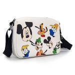 Mickey and Friends Crossbody Bag in White