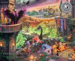 Ceaco Kinkade Disney Maleficent 1000-Piece Puzzle
