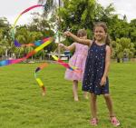 Rainbow Ribbon Dancing Wands - 20 Pack