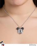 Mickey Mouse Pave Crystal Necklace for Women