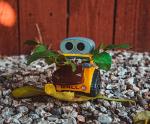 Disney Pixar Wall-E Mini Planter with Succulent