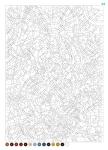 Disney Babies Mystery Color-by-Number Coloring Book