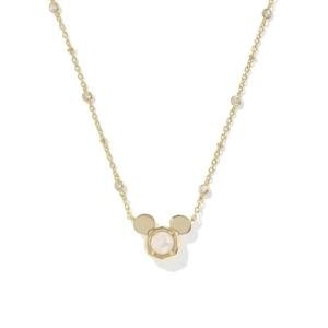 Disney Mickey Mouse Gold-Plated Pendant Necklace