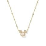 Disney Mickey Mouse Gold-Plated Pendant Necklace