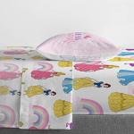 Disney Princess Rainbow Twin Bed Set - 5 Pieces