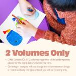 Disney Princess Coloring Book Set for Kids