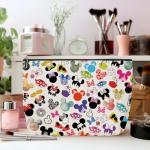 4-Pack Cute Disney Mouse Makeup Bags