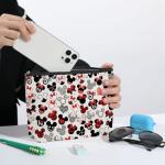 4-Pack Cute Disney Mouse Makeup Bags