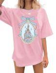 Disney Magic Kingdom Castle Graphic Tee for Women