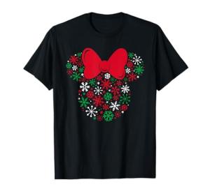 Minnie Mouse Holiday Snowflakes T-Shirt