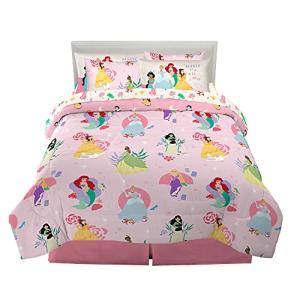 Disney Princess Soft Comforter and Sheet Set