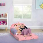 Disney Princess Flip-Out Cozee Buddy Chair, Pink