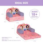 Disney Princess Flip-Out Cozee Buddy Chair, Pink
