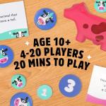 Herd Mentality Family Board Game: Udderly Fun!