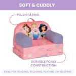 Disney Princess Flip-Out Cozee Buddy Chair, Pink
