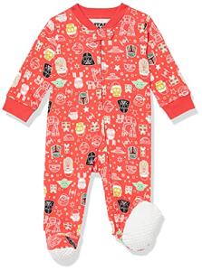 Disney Marvel Star Wars Baby Footed Pajamas