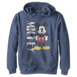 Disney Mickey Vintage Hoodie for Kids - Navy Blue