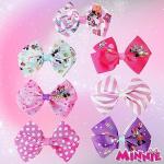 Minnie Mouse Hair Bow Set for Girls - 7 Pcs