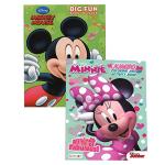 Mickey and Minnie Jumbo Coloring & Activity Book