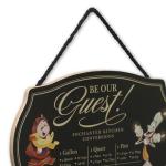 Disney Beauty and the Beast Kitchen Measuring Sign