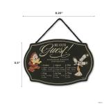Disney Beauty and the Beast Kitchen Measuring Sign
