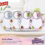 Disney Princess Floral Disposable Paper Plates - 40 Count