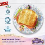 Disney Princess Floral Disposable Paper Plates - 40 Count