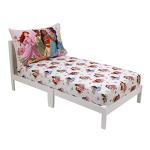 Disney Princesses Toddler Sheet Set with Pillowcase