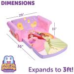 Disney Princesses 2-in-1 Flip Open Sofa for Kids