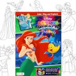 Disney Princess Coloring Book Bundle for Kids