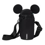 Minnie Mouse Water Bottle Sling Bag - Black