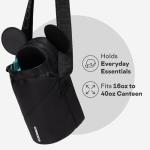 Minnie Mouse Water Bottle Sling Bag - Black