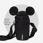 Minnie Mouse Water Bottle Sling Bag - Black