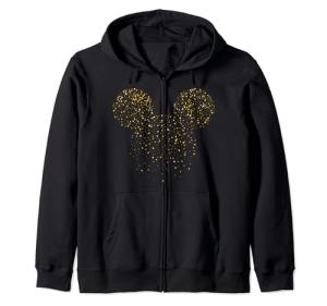 Mickey Mouse New Year Confetti Zip Hoodie