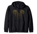 Mickey Mouse New Year Confetti Zip Hoodie
