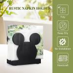 Adorable Disney Wooden Napkin Holder for Home Decor