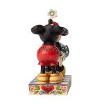 Jim Shore Mickey and Minnie Kissing Figurine