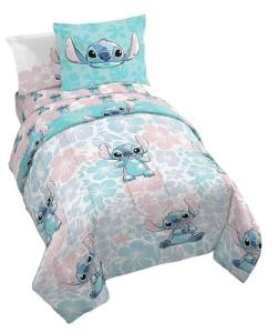 Lilo & Stitch Twin Bedding Set - 5 Pieces