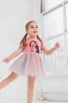 Moana Toddler Girls Pink Tulle Dress 4T