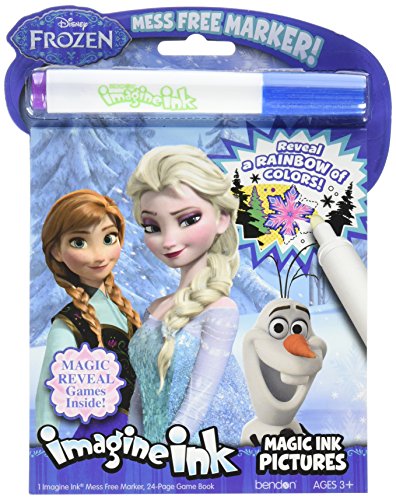 Frozen Imagine Ink Mess Free Coloring Book