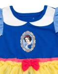 Snow White Baby Girls Cosplay Bodysuit with Skirt